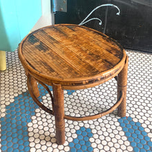 Load image into Gallery viewer, Vintage Bamboo Side Table