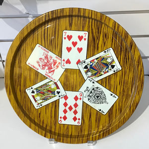 Vintage Poker Tray