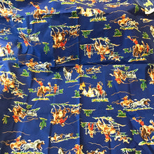 Load image into Gallery viewer, Cranston Print Works Co. Cowboy Theme Fabric Remnant