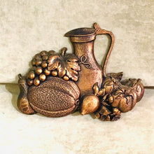 Load image into Gallery viewer, 1970s Syroco Kitchen Bounty Wall Plaques