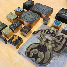 Load image into Gallery viewer, Vintage Printers Blocks
