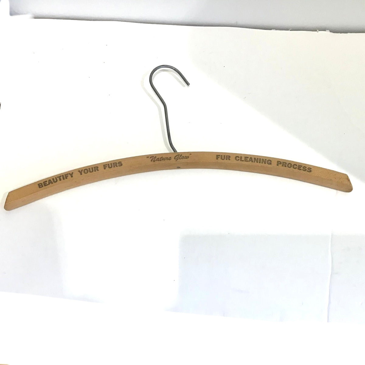 2 RARE Vintage Thick Plastic Mademoiselle Furs & Rougier Furs Advertising Clothes  Hangers Vintage Coat Hanger, Advertising Hangers 