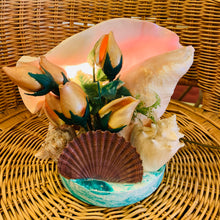 Load image into Gallery viewer, Vintage Souvenir Shell Lamps