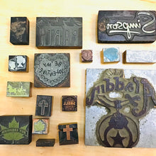 Load image into Gallery viewer, Vintage Printers Blocks