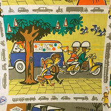 Load image into Gallery viewer, 1950s Dutch Traffic School Fabric