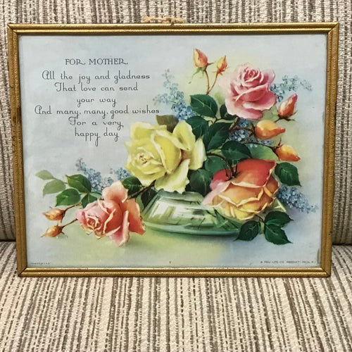 Framed Mother Tributes