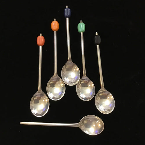 Set of Sterling Silver Coffee Spoons