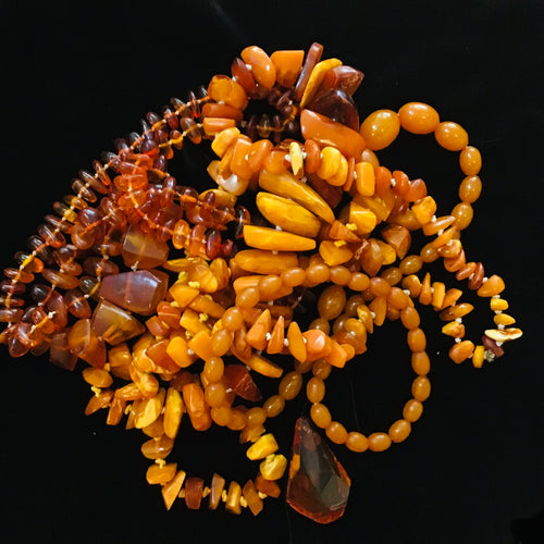 Vintage Amber Jewelry