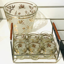 Load image into Gallery viewer, Vintage Libbey Ice Bucket &amp; Shotglass Set