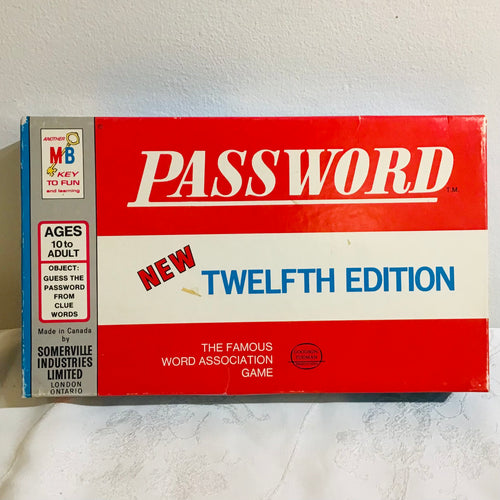 Vintage Password Games
