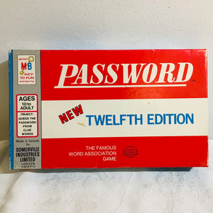 Vintage Password Games