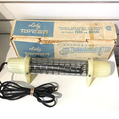 Vintage Lady Torcan Refrigerator Defroster