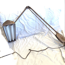 Load image into Gallery viewer, Vintage Dazor Articulating Drafting Clamp Lamp