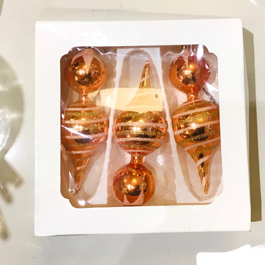 Reproduction Glass Christmas Ornaments