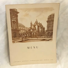 Load image into Gallery viewer, 1951 Ile De France Paquebot Menus