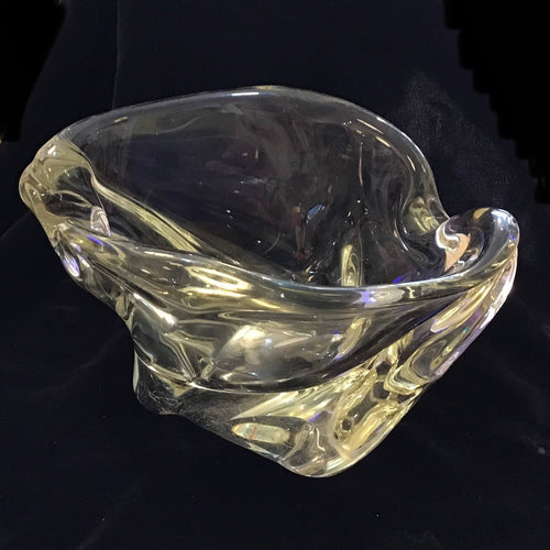 Czech Bohemian Art Glass Bowl