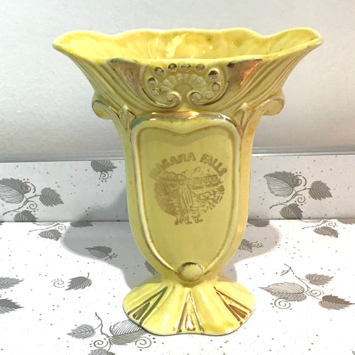 1940s Souvenir Vase