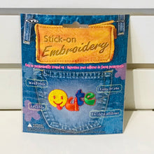 Load image into Gallery viewer, Deadstock Stick-On Embroidery