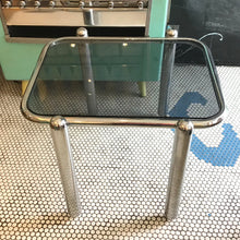 Load image into Gallery viewer, 1970s Chrome Frame Side Table