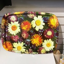 Load image into Gallery viewer, Vintage Metal Serving Tray