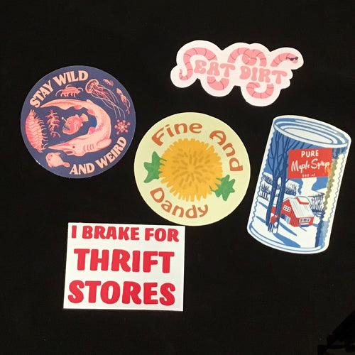 Hissing Mink Stickers