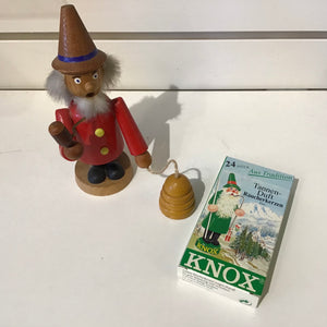 Vintage Knox Incense & Gnome Incense Burner