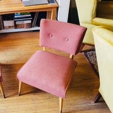 Load image into Gallery viewer, 1950s Blondewood Slipper Chairs