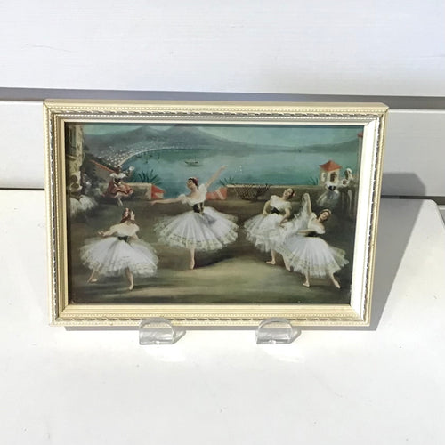 Framed Ballet Dancers Print