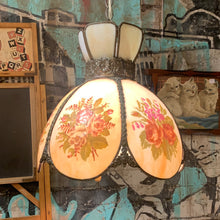 Load image into Gallery viewer, 1970s Tiffany Style Pendant Lamp