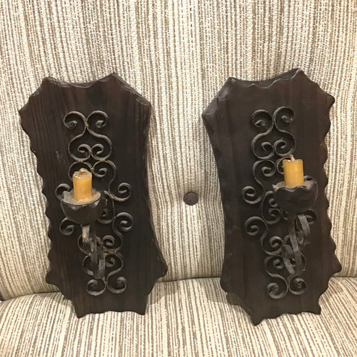 Mediterranean Modern Candle Sconces