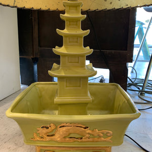 1950s Pagoda Style Table Lamp