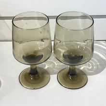 Load image into Gallery viewer, Smoked Glass Cocktail Glasses