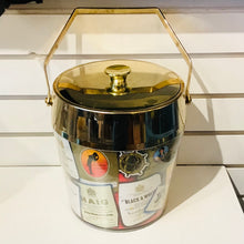 Load image into Gallery viewer, Vintage Liquor Label Ice Bucket
