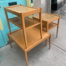 Load image into Gallery viewer, 1950s Blondewood Coffee Table &amp; Side Tables