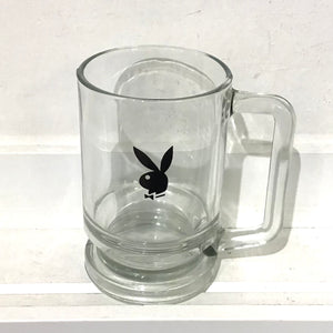 Playboy Club Glass Beer Mug