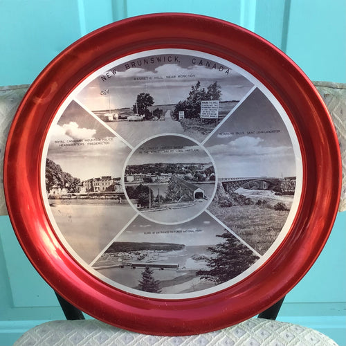 Souvenir New Brunswick Tray