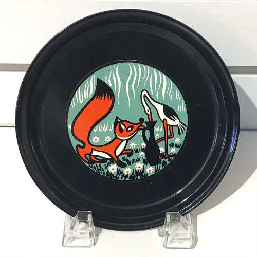 Fox & Crane Plate