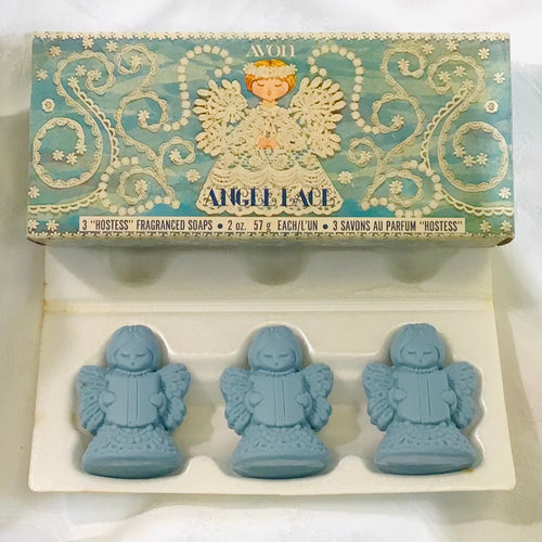 Vintage Avon Angel Lace “Hostess” Fragranced Soaps