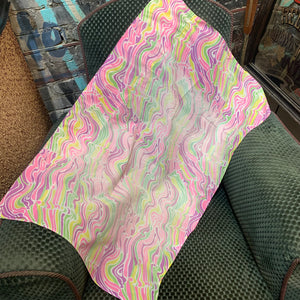 Vintage 1960s Cafe Curtain