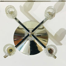 Load image into Gallery viewer, Chrome &amp; Glass Candlestick￼