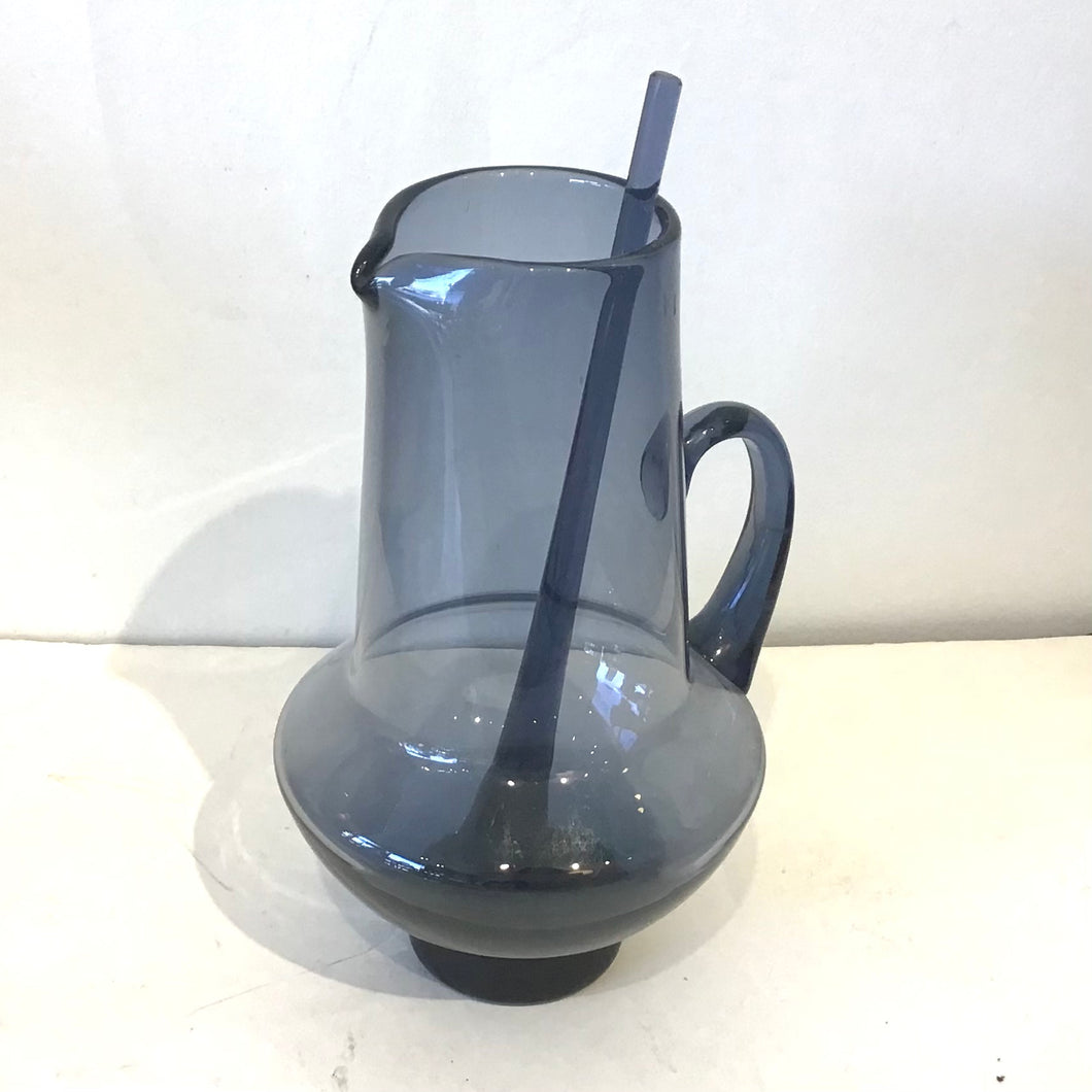 Smoked Glass Cocktail Pitcher