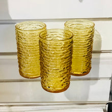 Load image into Gallery viewer, Vintage Amber Glass Drinkware