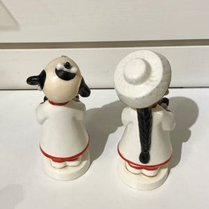 1950s Chinese Figurine Pair