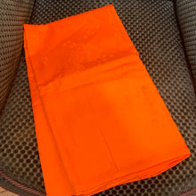 Load image into Gallery viewer, Orange Damask Tablecloth - Deadstock