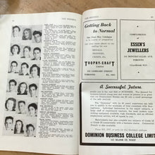 Load image into Gallery viewer, 1947 Humberside Collegiate Institute Yearbook