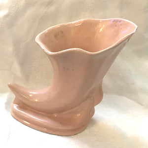 Vintage Ceramic Horn Vase