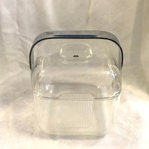 1980s Guzzini Lucite Ice Bucket