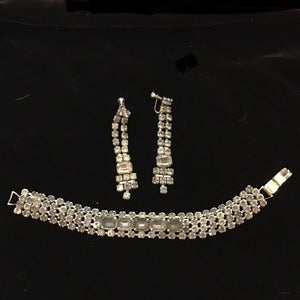 Rhinestone Earrings & Necklace Sets