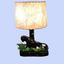 Load image into Gallery viewer, Kitschy Fifties Ceramic Panther Lamp