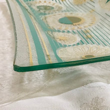 Load image into Gallery viewer, Vintage Fred Press Divided Glass Snack Tray